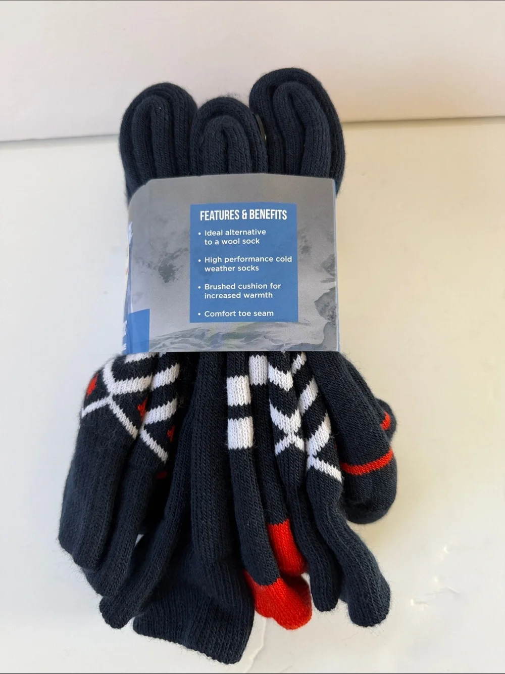 New Men’s Polar Heat 3 Pairs Light Heat Socks
